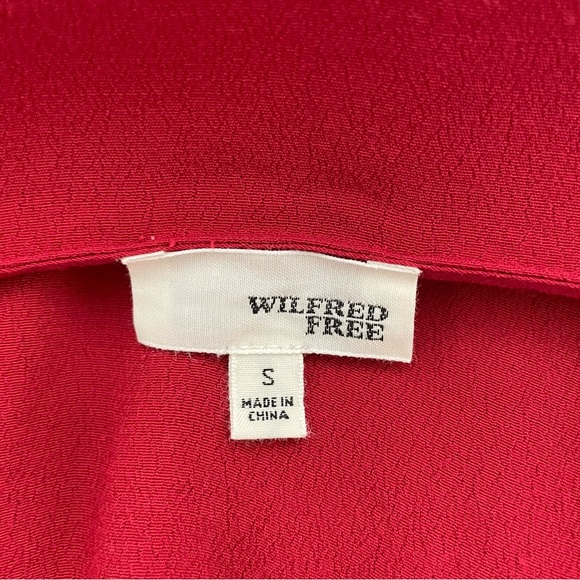 Aritzia Wilfred Red Blouse - Picture 5 of 6